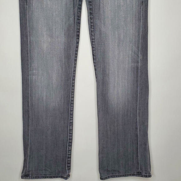 True Religion Ricky Straight Jeans Men's 34 Horseshoe Flap Back Pockets USA Made - Picture 7 of 15